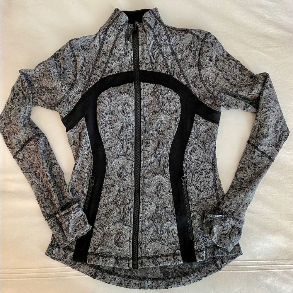 Lululemon Rose Herringbone Define Jacket Size 8